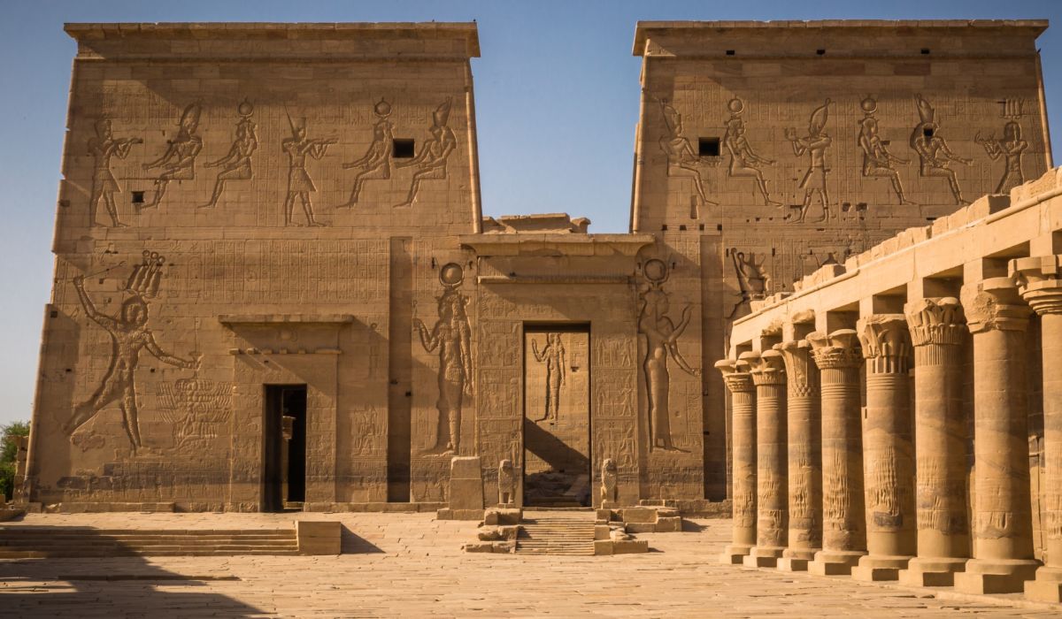 Aswan Philae Entrance